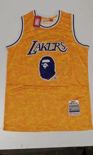 Bape Kobe Bryant Lakers jersey