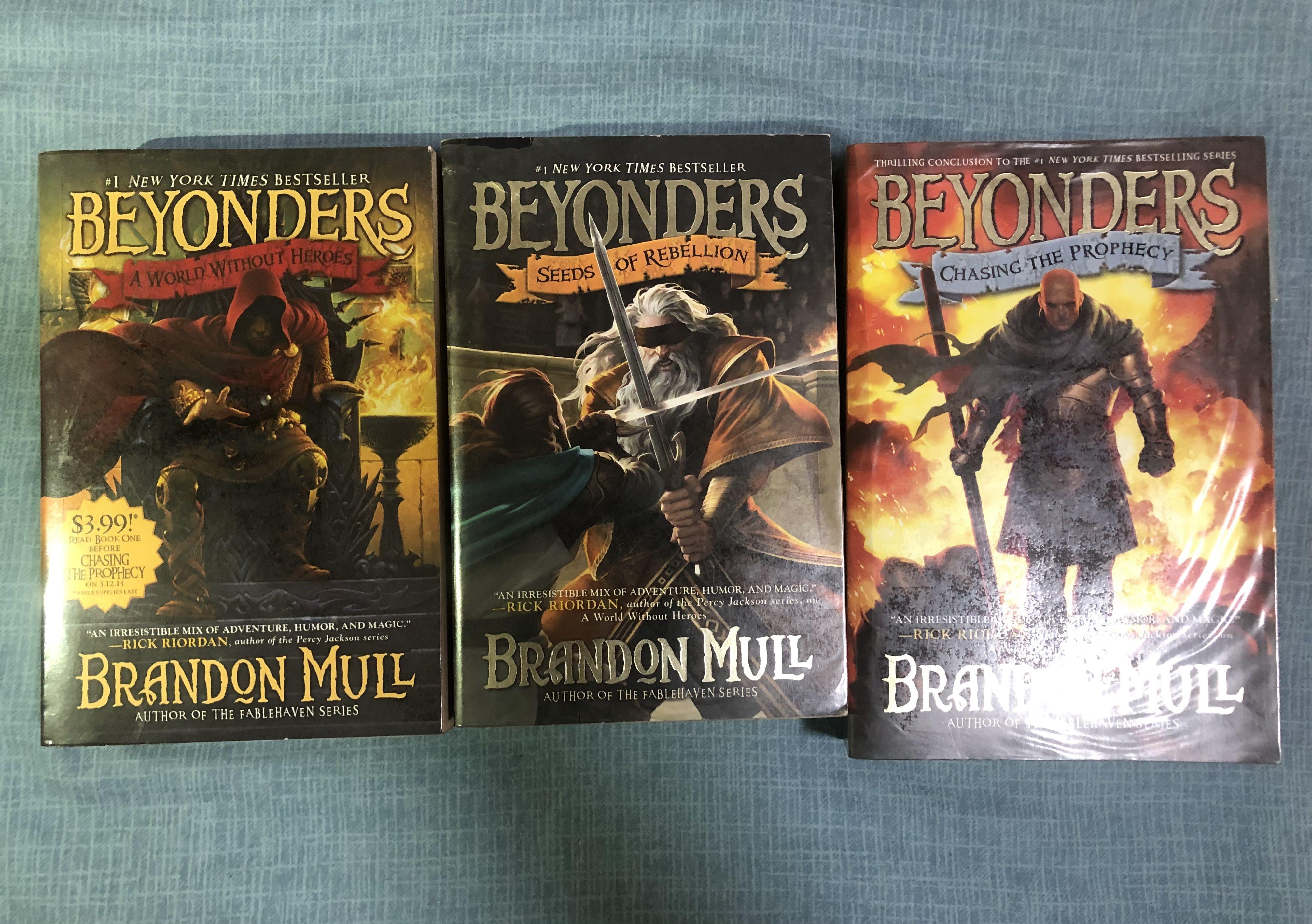 Beyonders Trilogy By Brandon Mull Hobbies Toys Books Magazines Fiction Non Fiction On Carousell