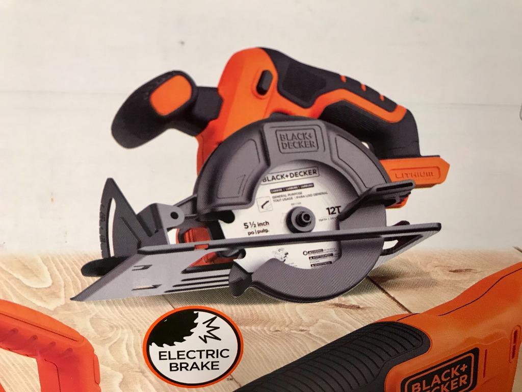 Black and decker 20v circular saw blade clearance
