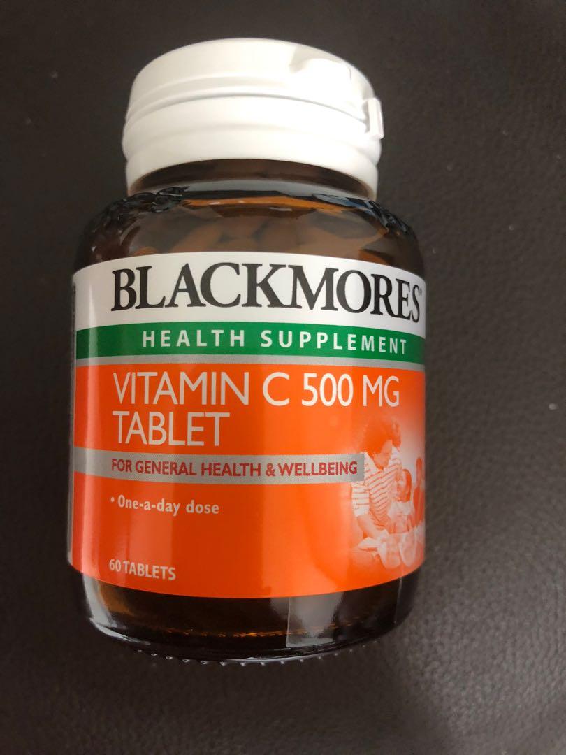 Blackmores Vitamin C 500mg Health Nutrition Health Supplements Health Food Drinks Tonics On Carousell