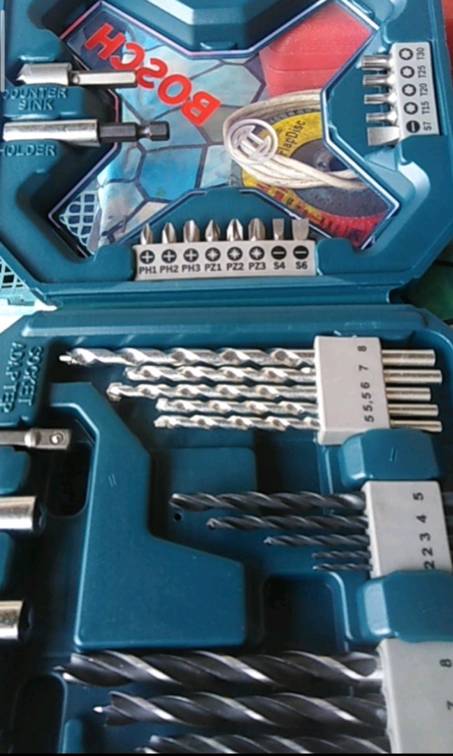 Bosch 34 on sale piece drill set