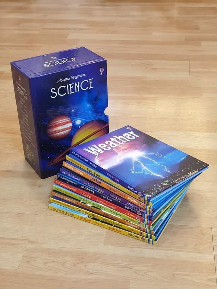 Brand New Usborne Beginner Science Books Stationery Children S Books On Carousell The set includes solar system. carousell