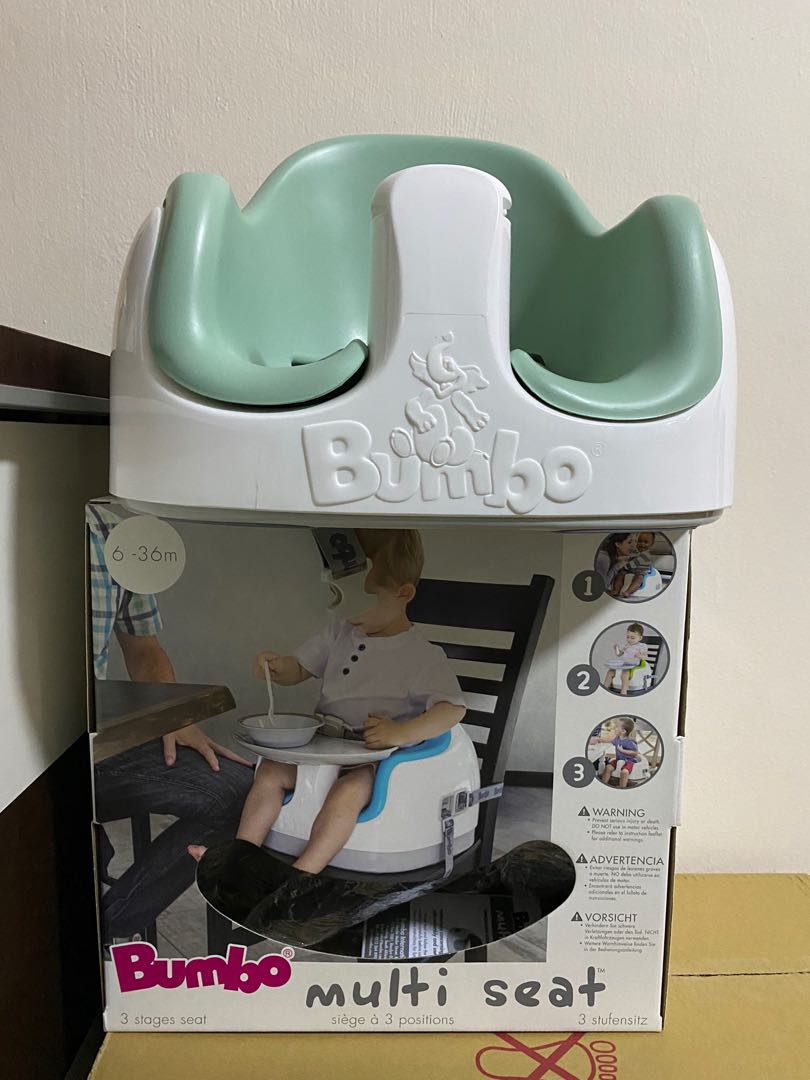 Bumbo Multi Seat Hemlock Babies Kids Infant Playtime on