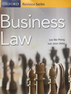 Business Law Textbook Oxford Textbooks On Carousell