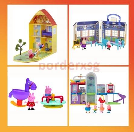 peppa's house & garden playset