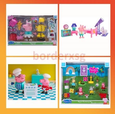 peppa pig talking dress up peppa deluxe figure pack