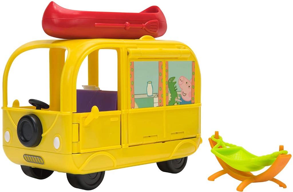 Chk Peppa Pigs Transforming Campervan Feature Playset Deluxe
