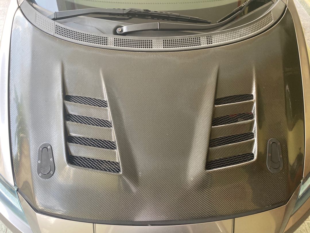 Crz carbon fiber hood js racing, Auto Accessories on Carousell