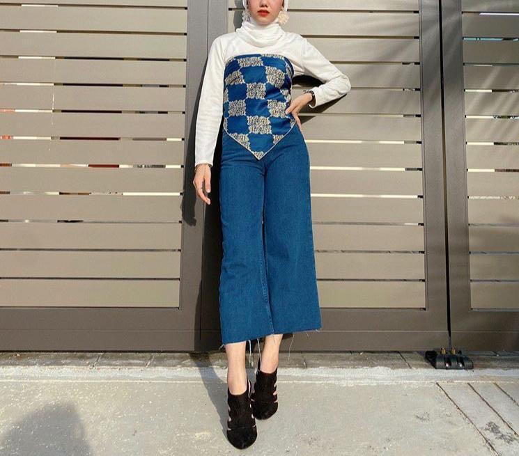 Culotte Jeans Women S Fashion Clothes Bottoms On Carousell