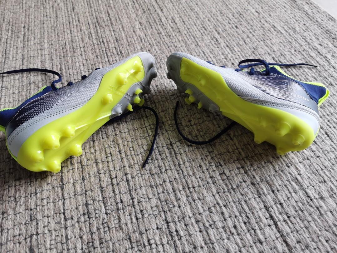 Decathlon Kids Football Shoes- Size 33, Sports Equipment, Sports u0026 Games,  Water Sports on Carousell