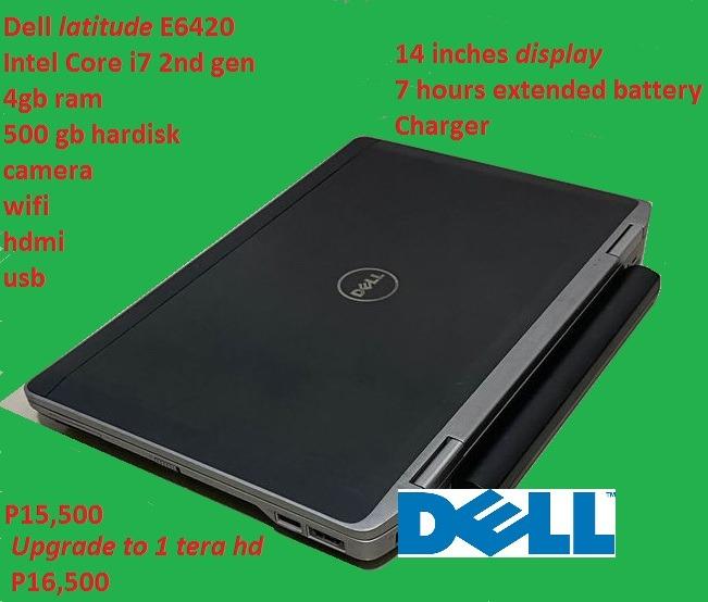 Dell E6420 laptop Core 2nd 4gb 14' display, Computers & Tech, Laptops & Notebooks on Carousell