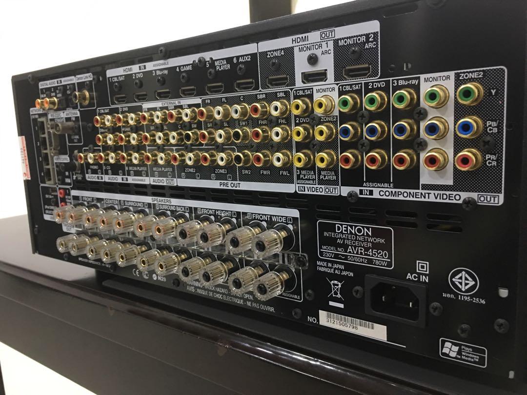 Denon AVR4520, Audio, Soundbars, Speakers & Amplifiers on Carousell