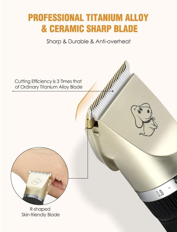 omorc professional dog clippers