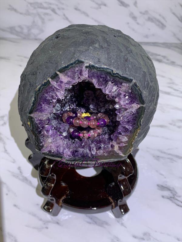 清貨 烏拉圭esp紫晶洞 錢袋子 其他 其他 Carousell