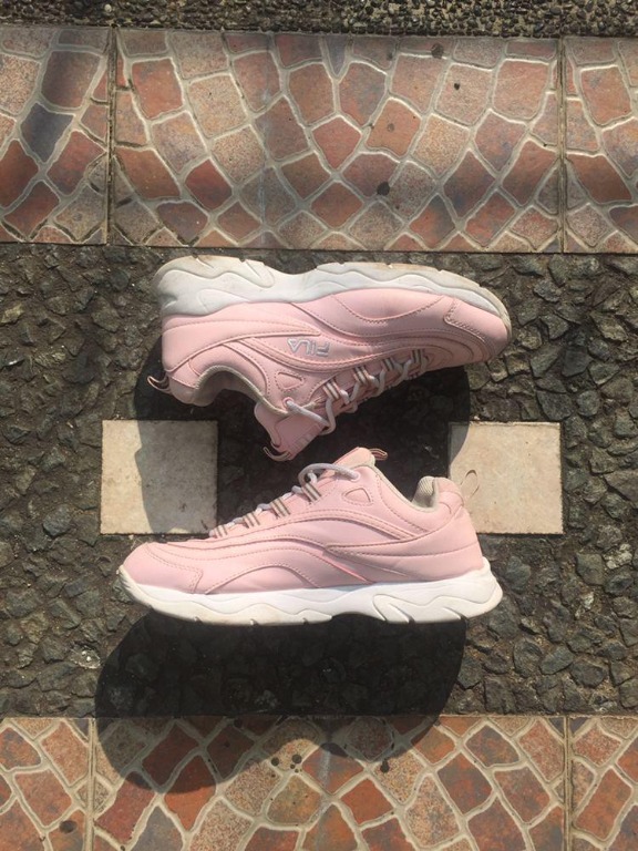 Fila ray chalk sales pink