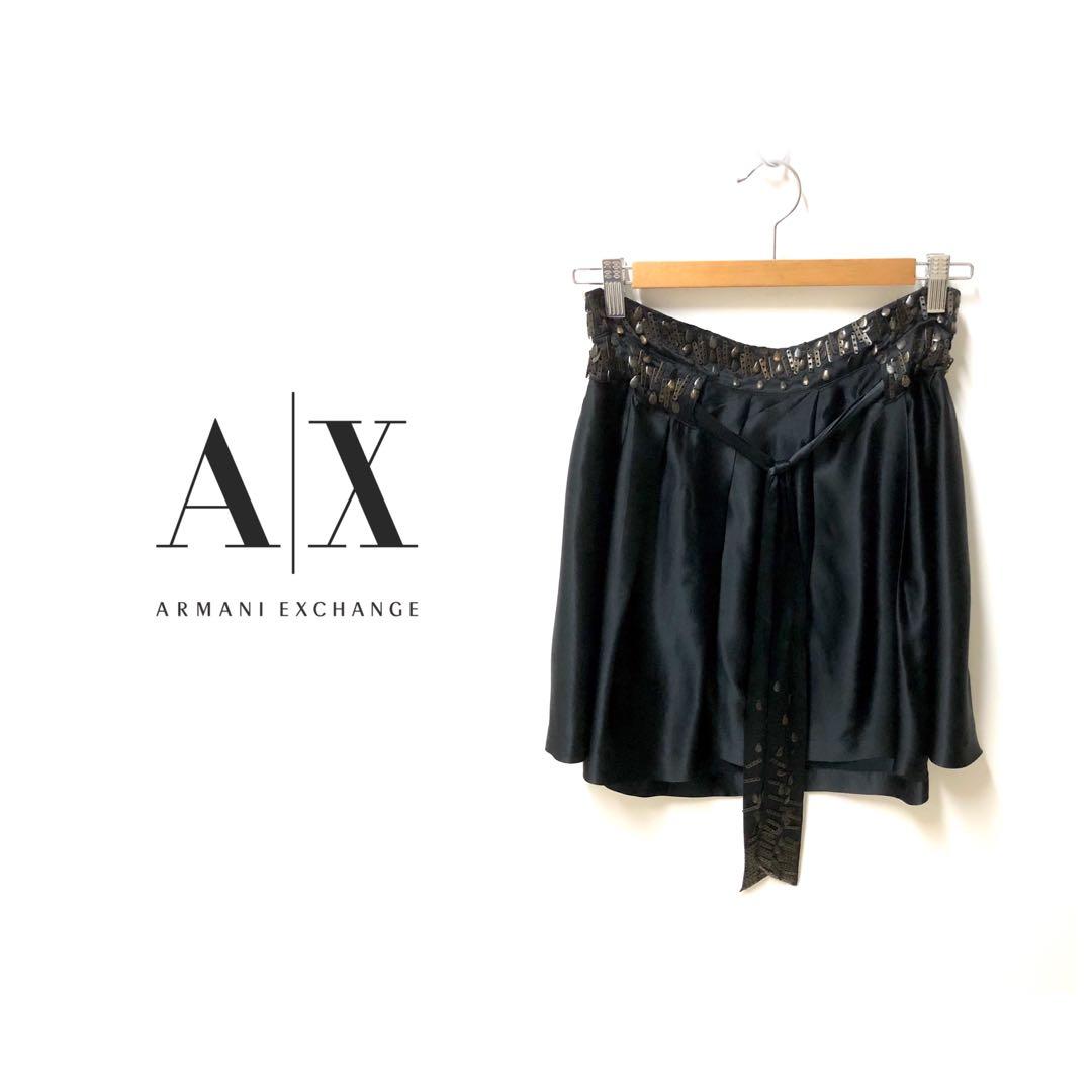 Flirty Silk Embellished Skirt by Armani Exchange, Women's Fashion, Clothes,  Dresses & Skirts on Carousell