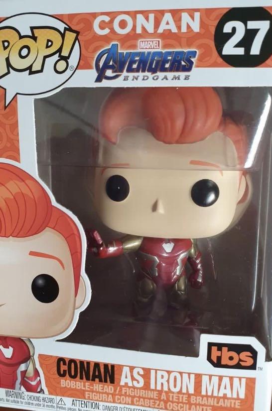 Funko conan ironman Hobbies Toys Toys Games on Carousell