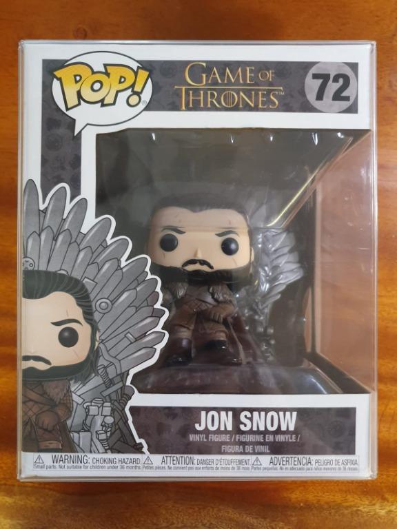 Game of Thrones Funko Pop 72 Jon Snow on throne Hobbies Toys