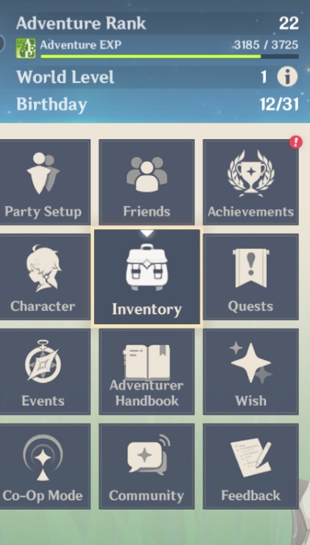 Genshin Impact Ar 22 Video Gaming Others On Carousell