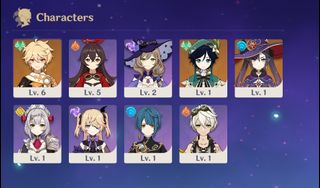 Genshin Impact Diluc Venti And Keqing Account Toys Games Video Gaming Video Games On Carousell