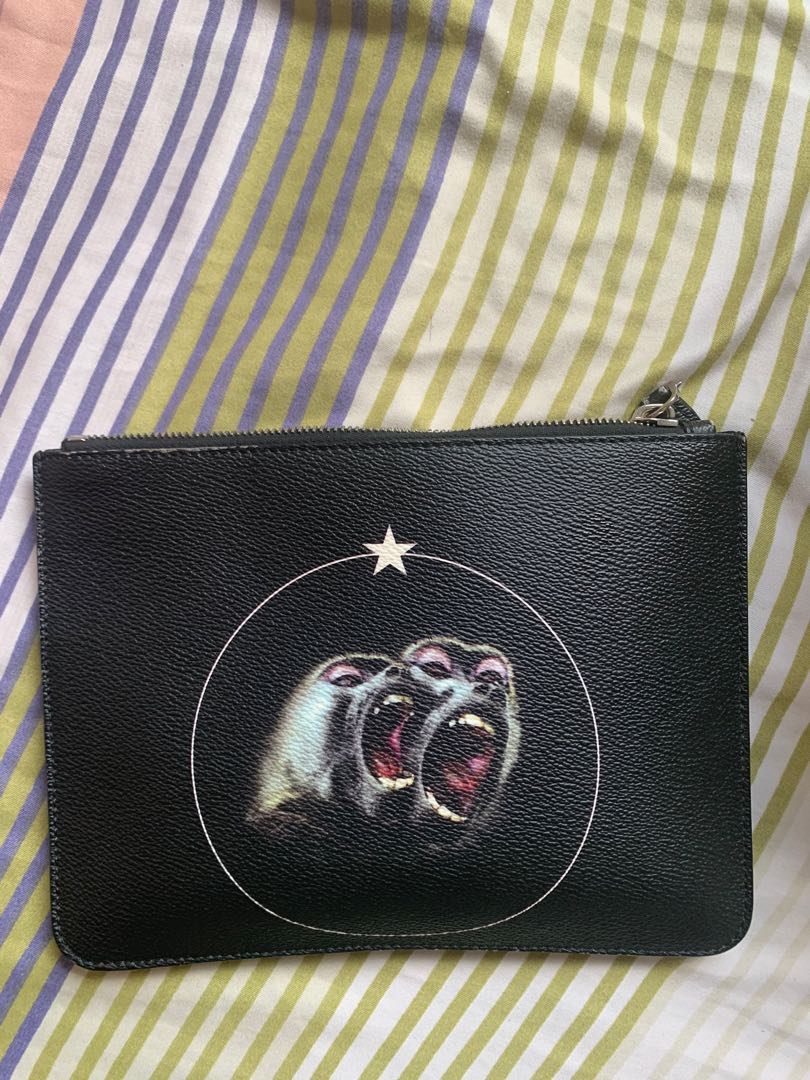 Givenchy monkey brothers clutch Luxury Bags Wallets on Carousell
