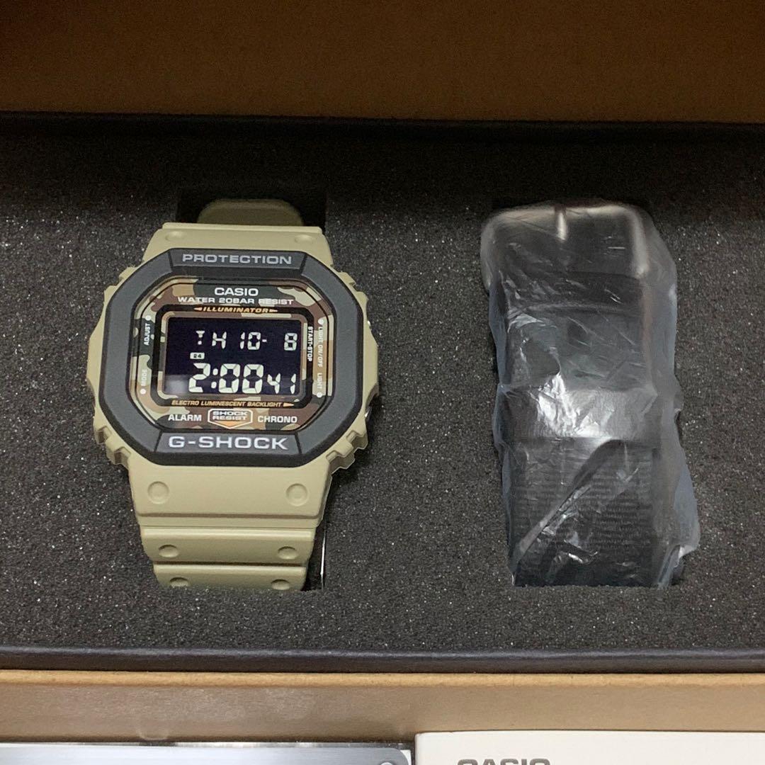 🔥Great Sale NEW G-Shock , Gshock , Casio Military Camo brown watch DW-5610- SUS , dw-5610-sus dw-5610sus-5er Europe EUR set., Mobile Phones \u0026 Gadgets,  Wearables \u0026 Smart Watches on Carousell