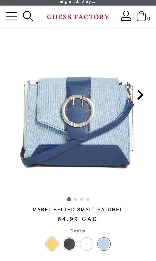 guess mabel small satchel