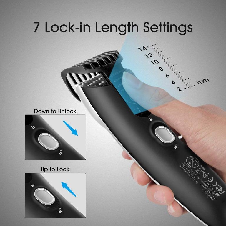 adjustable length beard trimmer