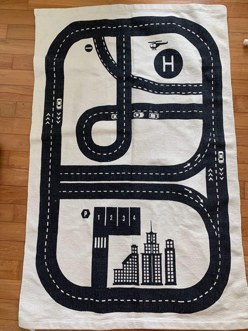 H M Home Kids Rug Carpet Play 100 Cotton Furniture Home Living Home Decor Carpets Mats Flooring On Carousell