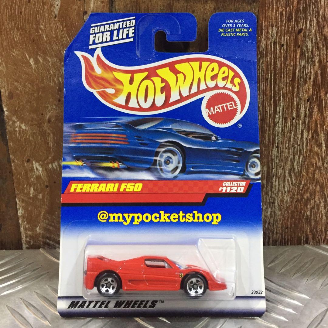 RESERVED Hot Wheels FERRARI F50 CHALLENGE Red 1999 Hotwheels