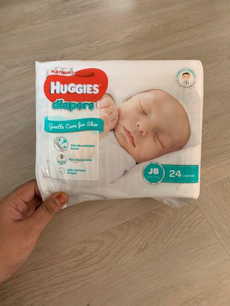 huggies platinum just born