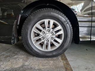 Hyundai Starex Stock Mags and Tires Stock Wheel and Tires Size 16 Limited