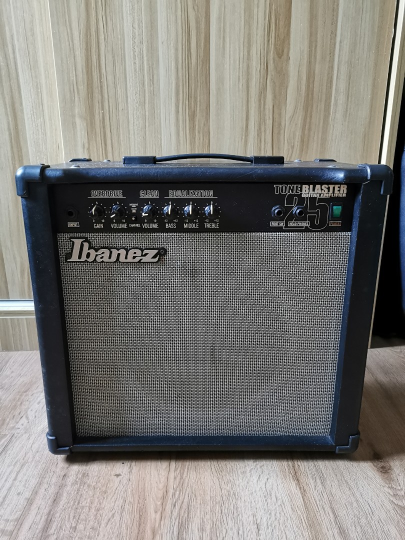 Ibanez tone blaster 25 guitar amplifier, Hobbies & Toys, Music & Media