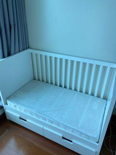 ikea baby cot mattress