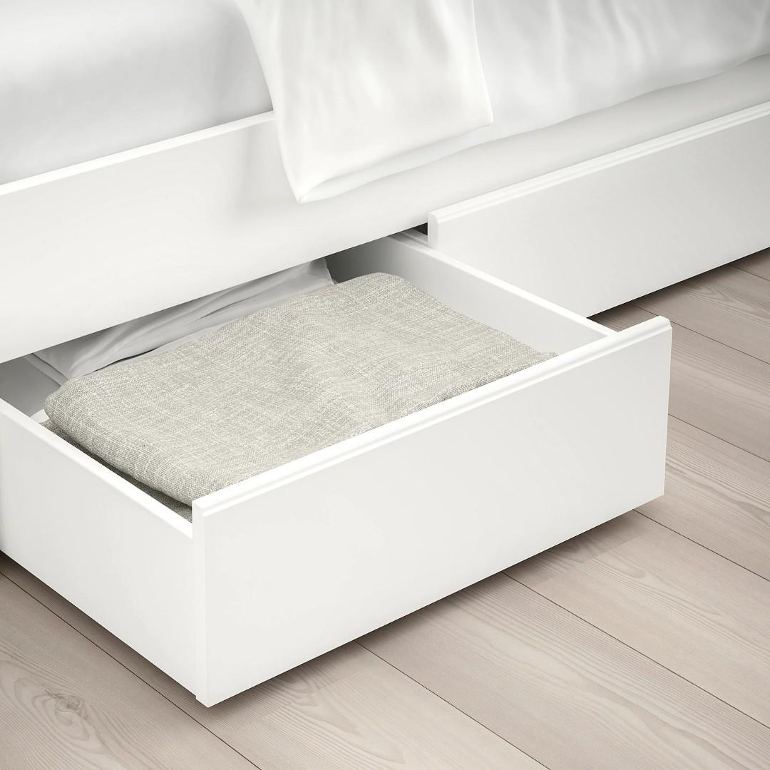 Ikea Songesand Bed Drawer / Storage Box, 傢俬＆家居, 傢俬, 書櫃、櫃子及架 Carousell