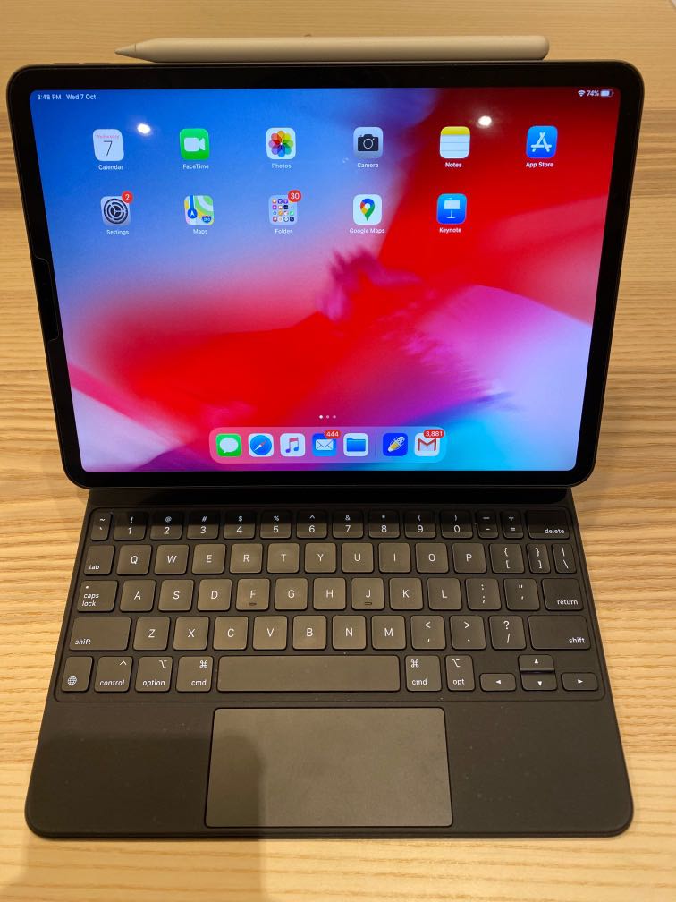 Ipad Pro 11 Magic Keyboard Casing Mobile Phones Tablets Mobile Tablet Accessories Cases Sleeves On Carousell