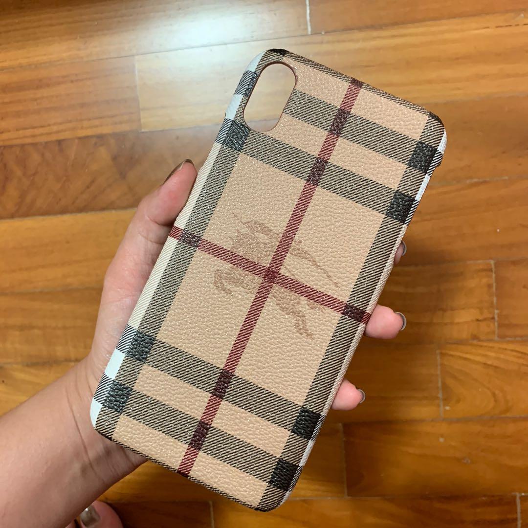 Iphone xs shop max burberry case