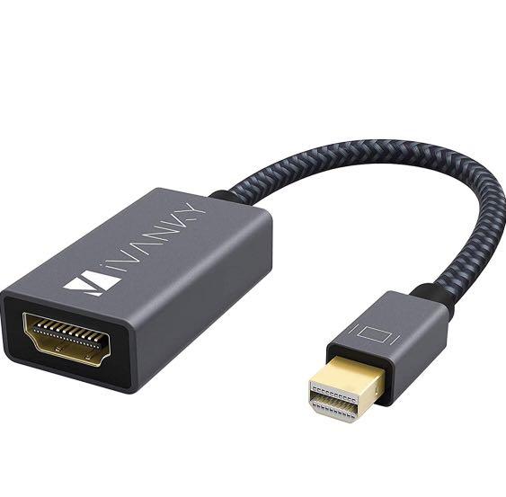 Ivanky Mini Displayport To Hdmi Adapter 1080p Gold Plated Connectors Nylon Braided Thunderbolt 2 To Hdmi Adapter For Macbook Air Macbook Pro Before 16 Microsoft Surface Pro Etc cm Electronics Others On