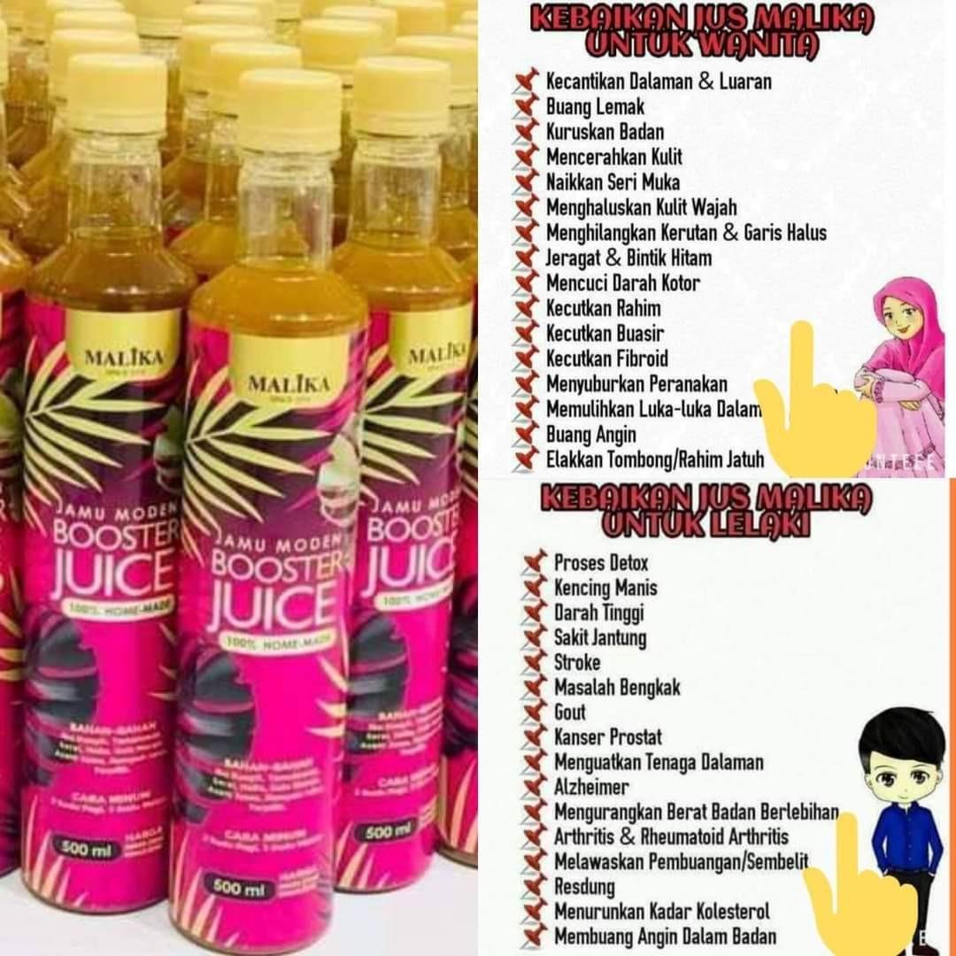 Jus Kunyit Malika Health Nutrition Health Supplements Health Food Drinks Tonics On Carousell