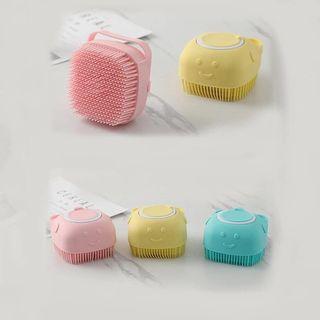 Kids bath silicon Brush /pet bath Brush