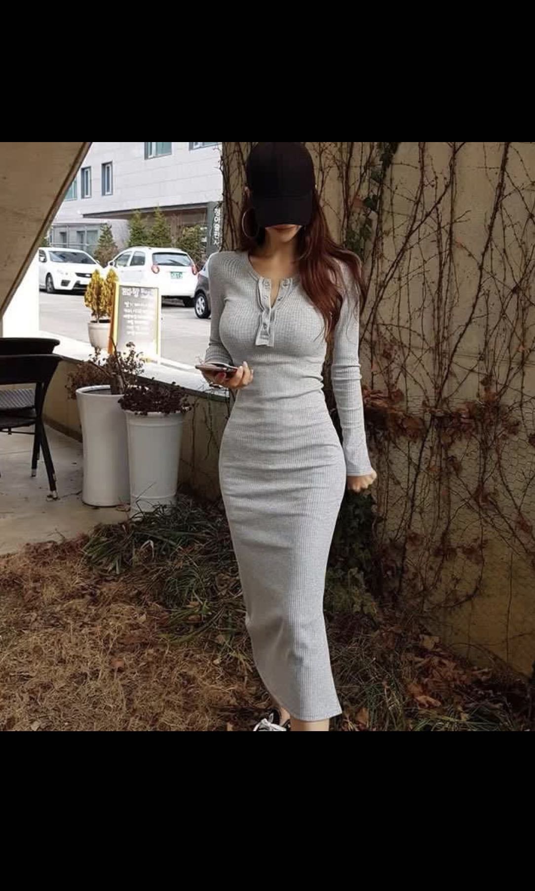 Korea style one piece dress #sellyourcloset , 女裝, 連身裙 & 套裝, 連身裙 - Carousell