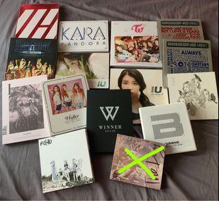 KPOP ALBUM BUNDLE with FREE POSTERS