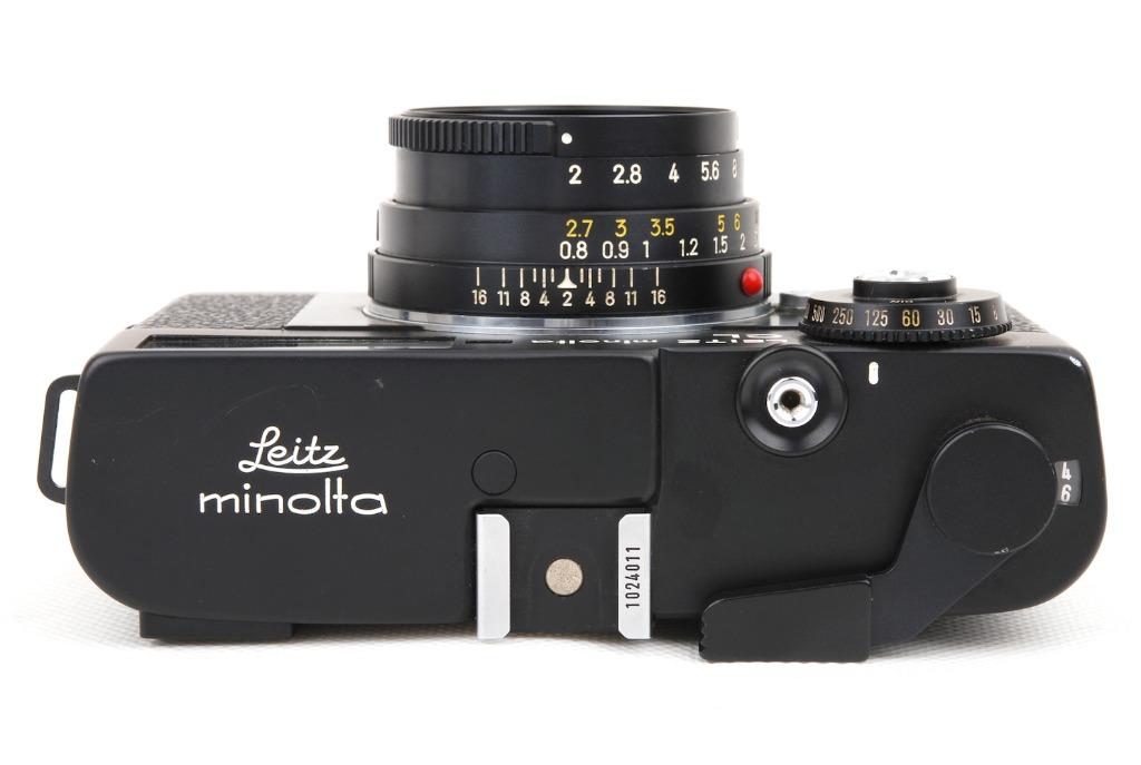 美品】LEICA/徠卡LEITZ MINOLTA CL + M-ROKKOR-QF 40mm F/2 套機