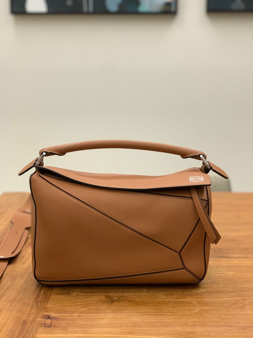 Loewe puzzle bag tan medium Clearance