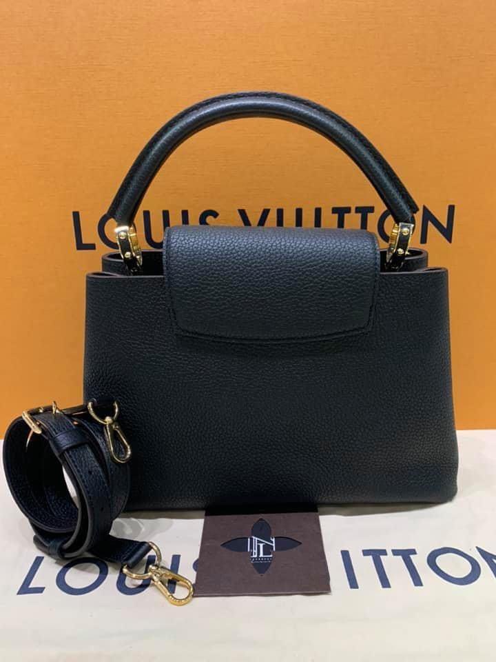 Louis Vuitton Capucines BB Bag M94586 Noir  Louis vuitton capucines, Real  louis vuitton, Bags