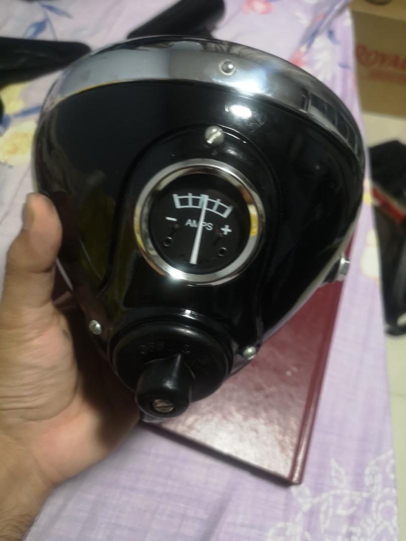 Lucas headlight for royal enfield store