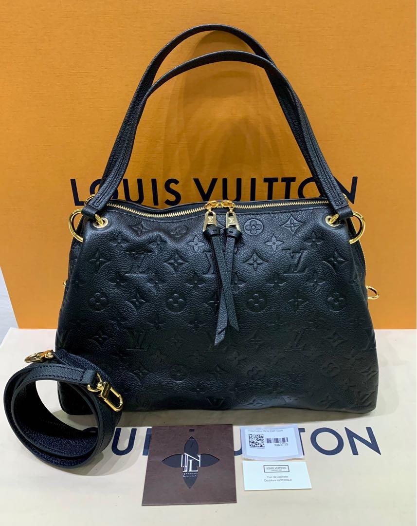 Louis Vuitton Ponthieu PM Noir Monogram Empreinte Leather, Luxury