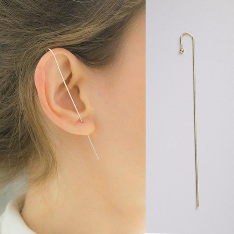 Pin hook shop earring