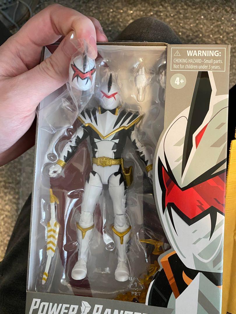 dino thunder white ranger figure