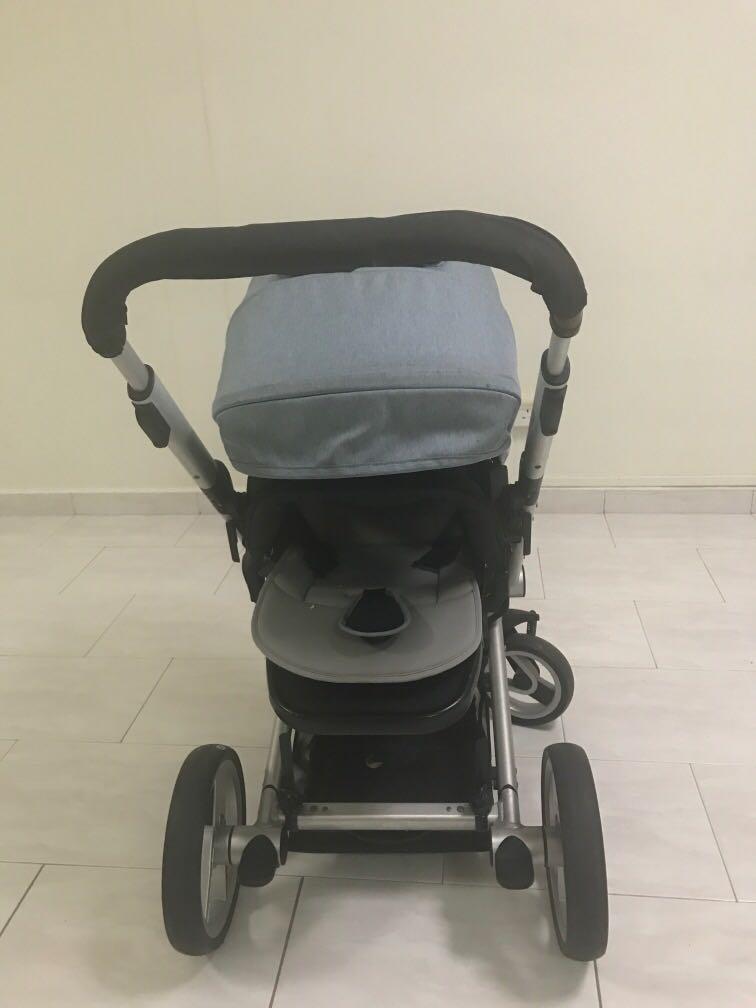 Mutsy IGO Stroller with sleeping basket and standing board Babies Kids Going Out Strollers on Carousell